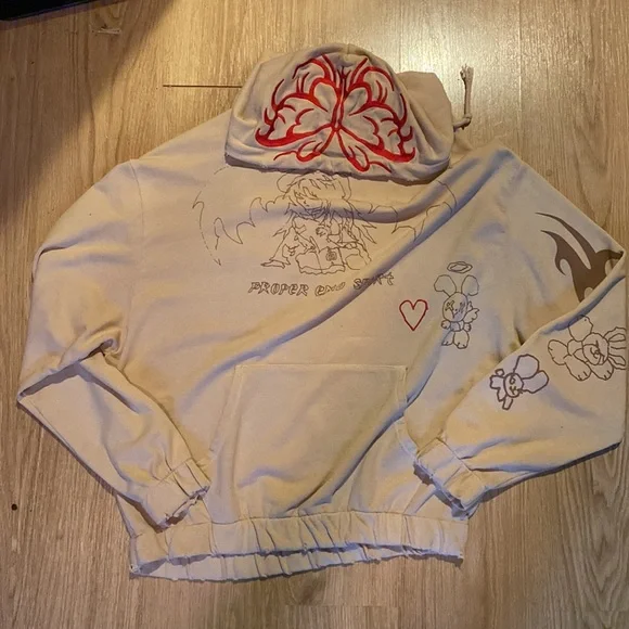 Dropdead “Proper Emo sport” Tracksuit / HOODIE AND JOGGER SET  